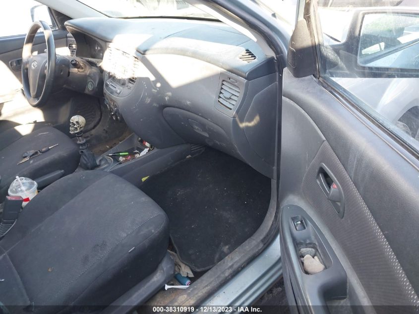 KNADE163686301775 | 2008 KIA RIO5