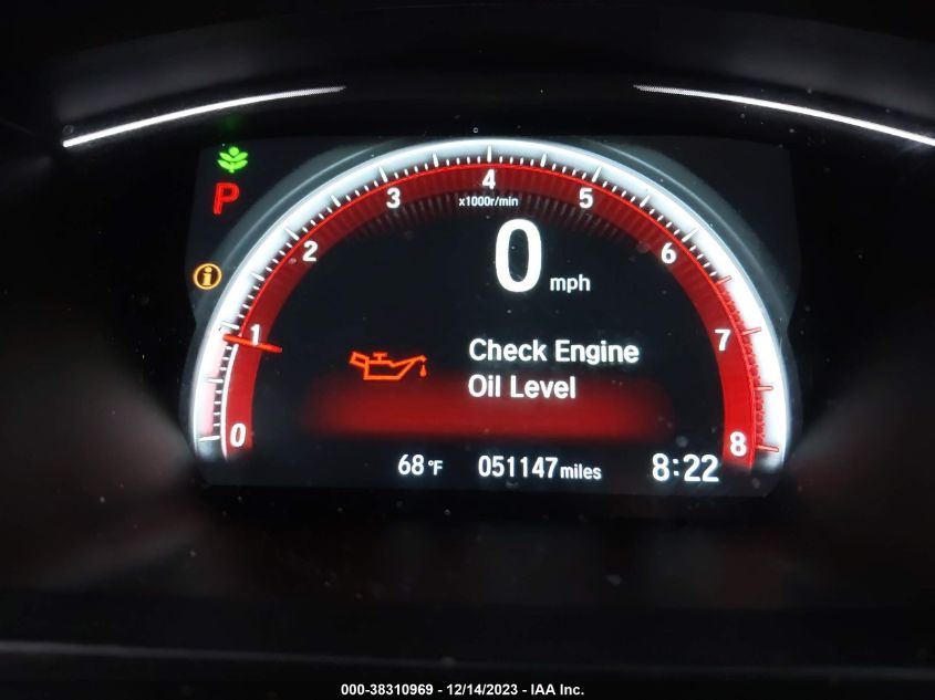 2017 HONDA CIVIC SPORT TOURING - SHHFK7H90HU232626