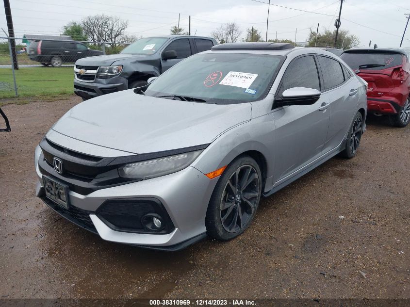 2017 HONDA CIVIC SPORT TOURING - SHHFK7H90HU232626