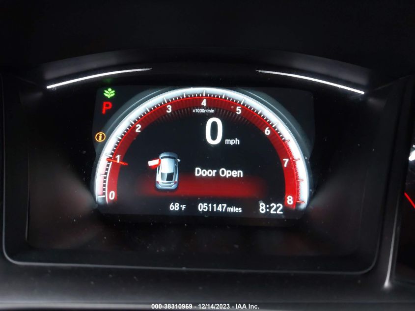 2017 HONDA CIVIC SPORT TOURING - SHHFK7H90HU232626