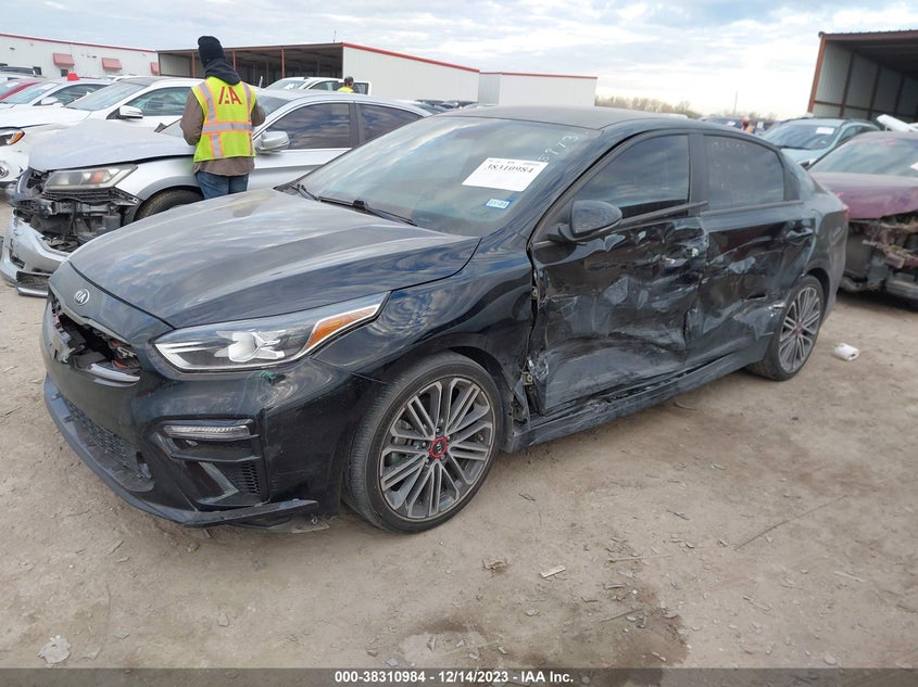 VIN 3KPF44AC4ME291033 2021 KIA FORTE GT