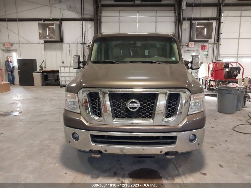 2013 NISSAN NV PASSENGER NV3500 HD SL V8 5BZAF0AA6DN202411