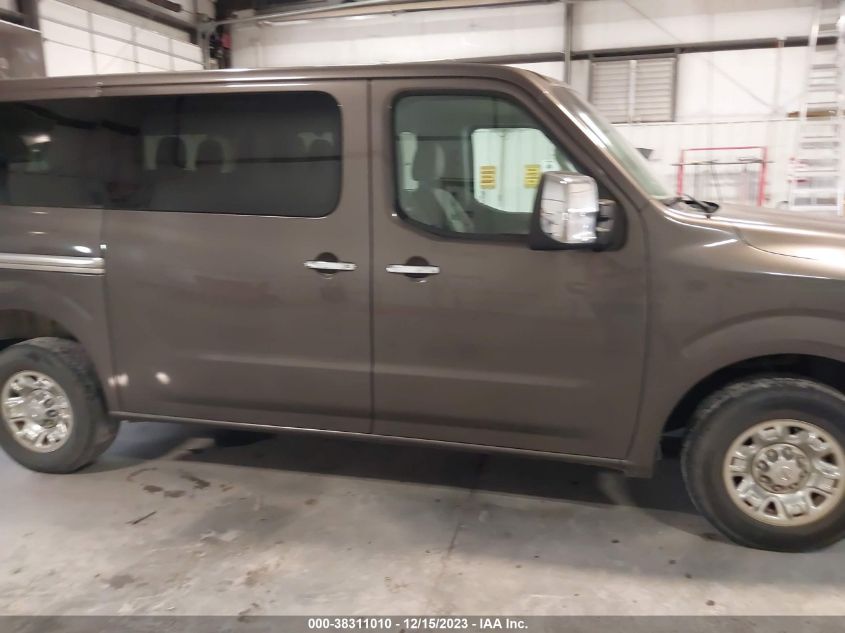 2013 NISSAN NV PASSENGER NV3500 HD SL V8 5BZAF0AA6DN202411