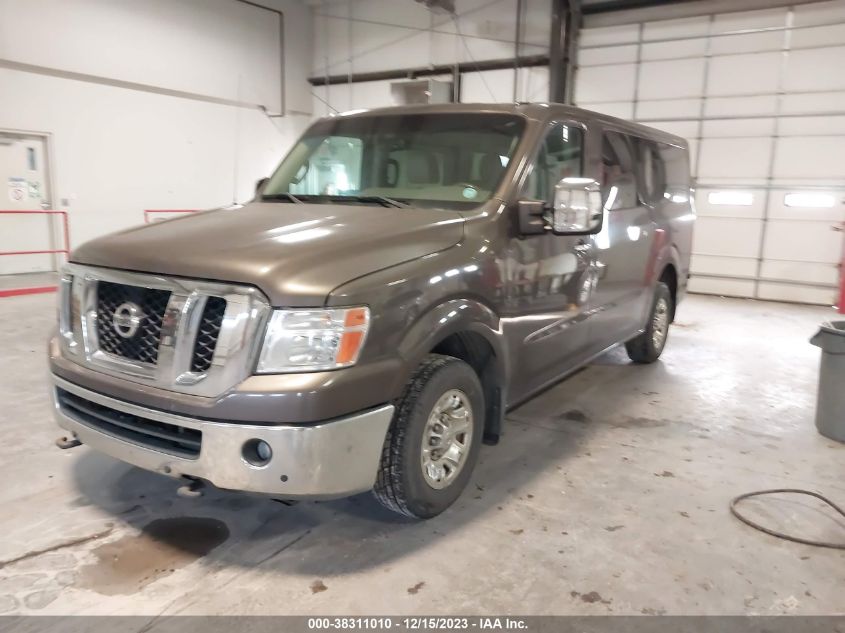 2013 NISSAN NV PASSENGER NV3500 HD SL V8 5BZAF0AA6DN202411