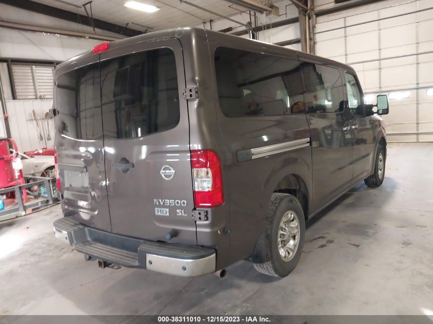 2013 NISSAN NV PASSENGER NV3500 HD SL V8 5BZAF0AA6DN202411