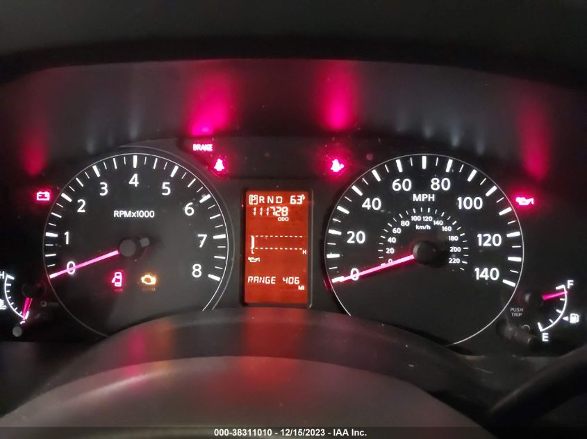2013 NISSAN NV PASSENGER NV3500 HD SL V8 5BZAF0AA6DN202411
