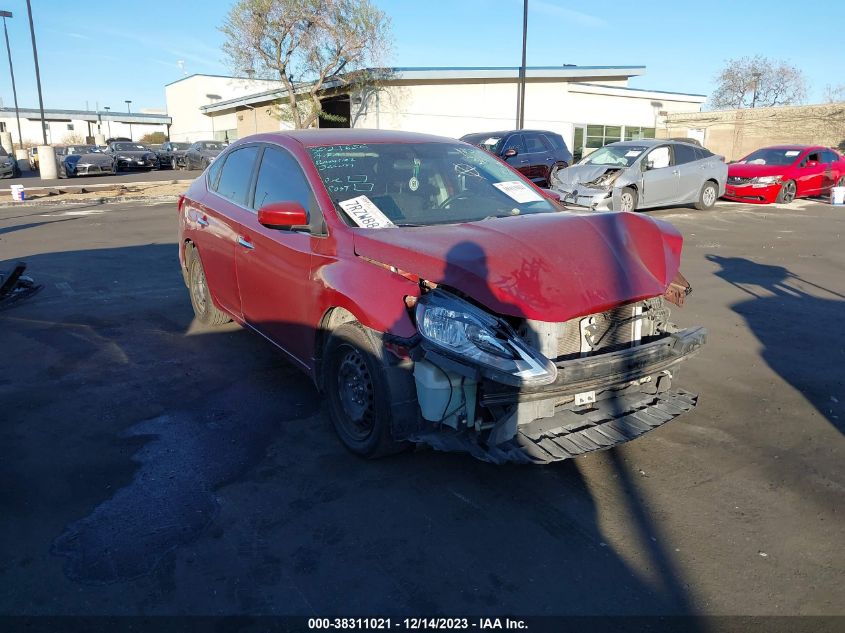 2016 NISSAN SENTRA SV - 3N1AB7AP3GL654381