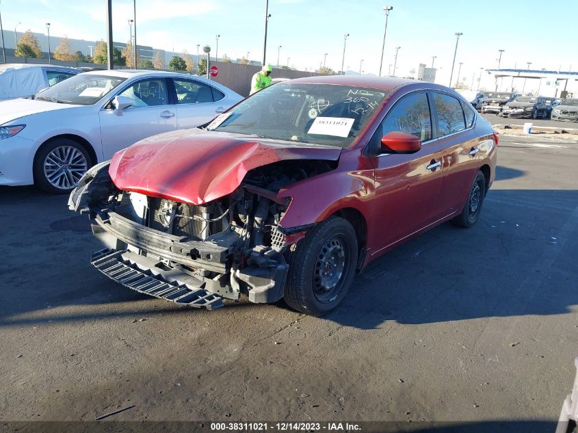 2016 NISSAN SENTRA SV - 3N1AB7AP3GL654381