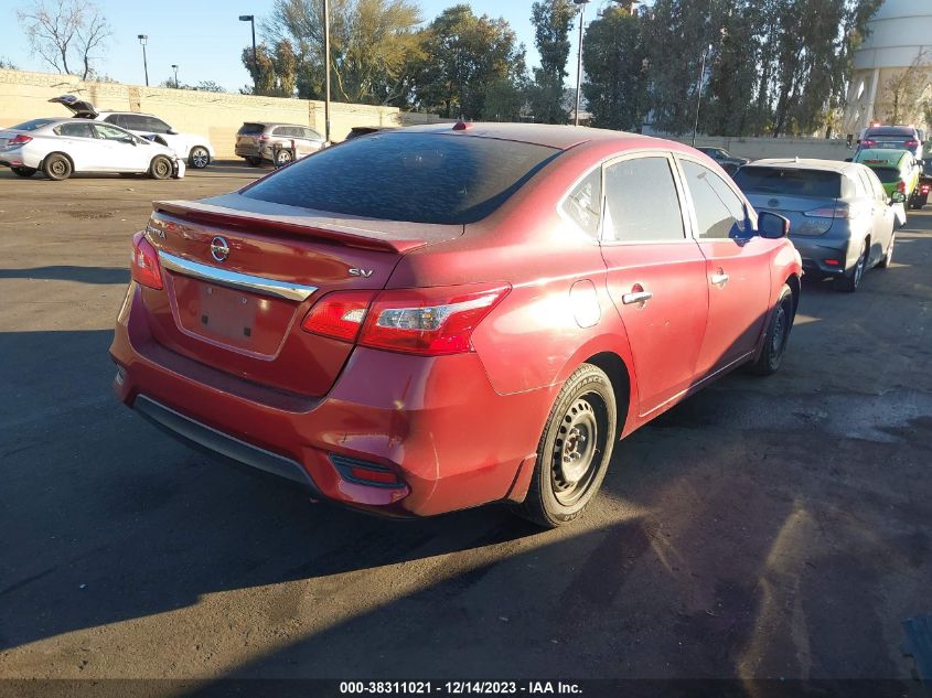 2016 NISSAN SENTRA SV - 3N1AB7AP3GL654381