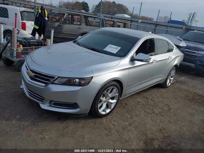 2016 CHEVROLET IMPALA 2LT - 2G1115S36G9204445