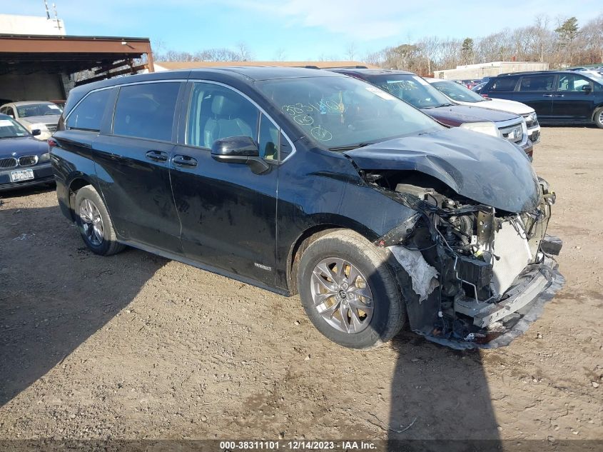 2021 TOYOTA SIENNA LE - 5TDKRKEC6MS046738