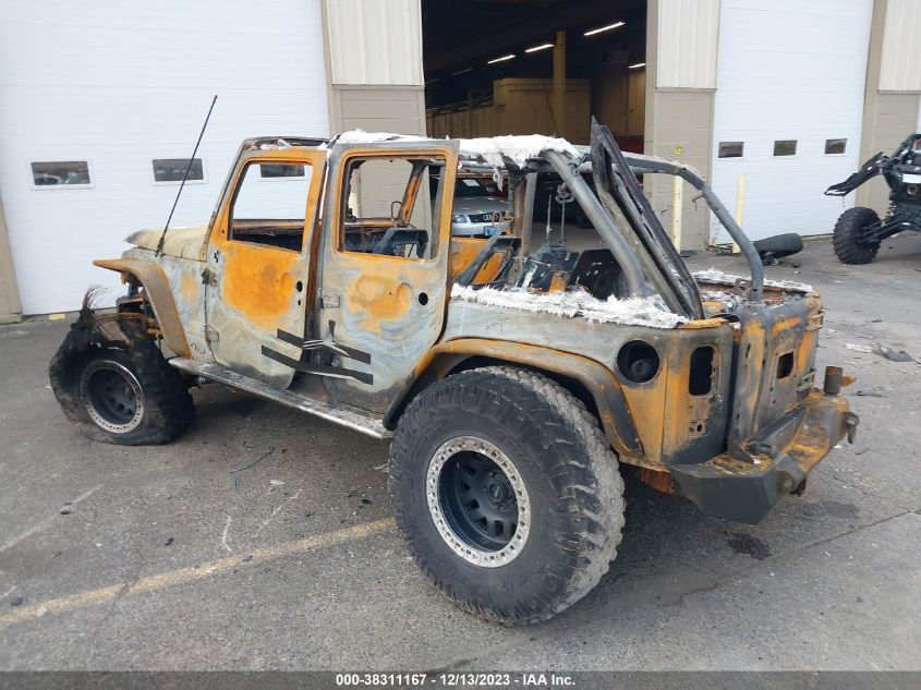 2015 JEEP WRANGLER UNLIMITED SPORT - 1C4BJWDG6FL523224