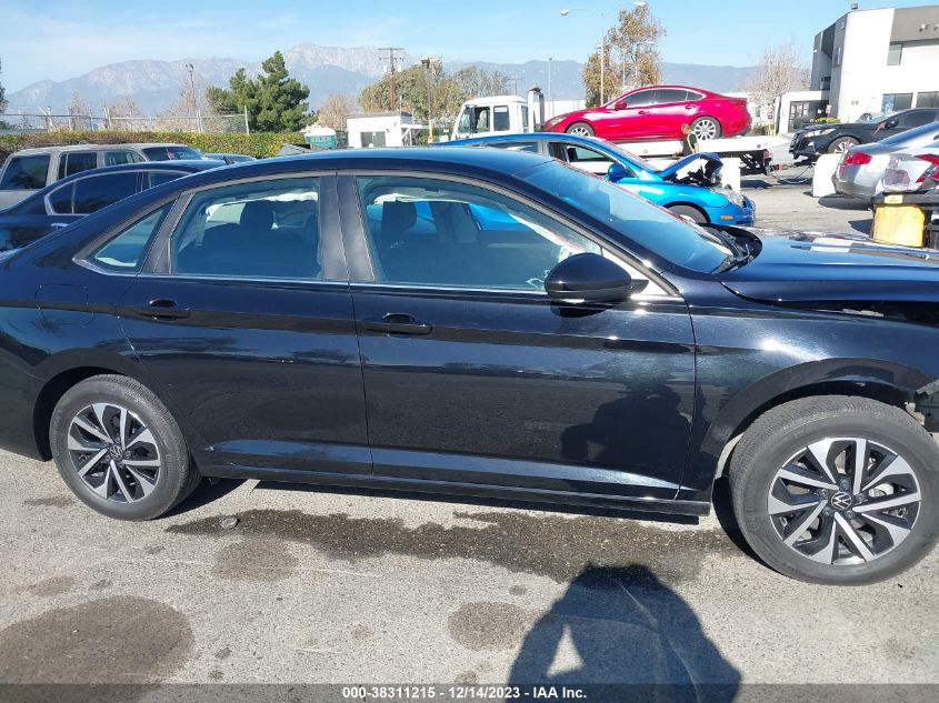 2022 VOLKSWAGEN JETTA 1.5T S - 3VWCM7BU6NM015405