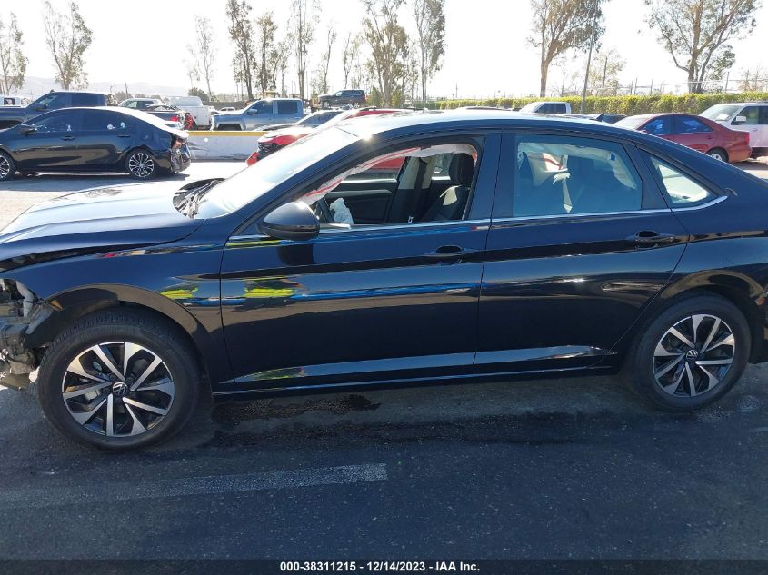 2022 VOLKSWAGEN JETTA 1.5T S - 3VWCM7BU6NM015405