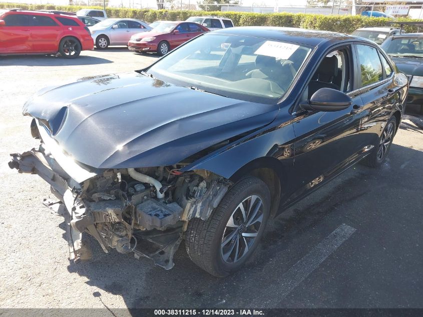 2022 VOLKSWAGEN JETTA 1.5T S - 3VWCM7BU6NM015405