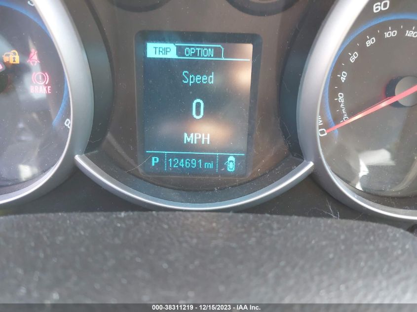 2013 CHEVROLET CRUZE LT - 1G1PC5SB7D7203748