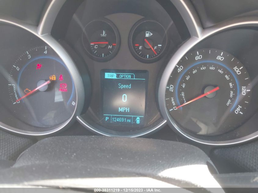 2013 CHEVROLET CRUZE LT - 1G1PC5SB7D7203748