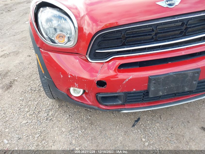2016 MINI COUNTRYMAN COOPER S WMWZC5C53GWU01582