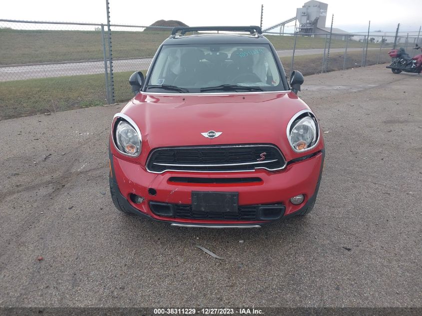 2016 MINI COUNTRYMAN COOPER S WMWZC5C53GWU01582