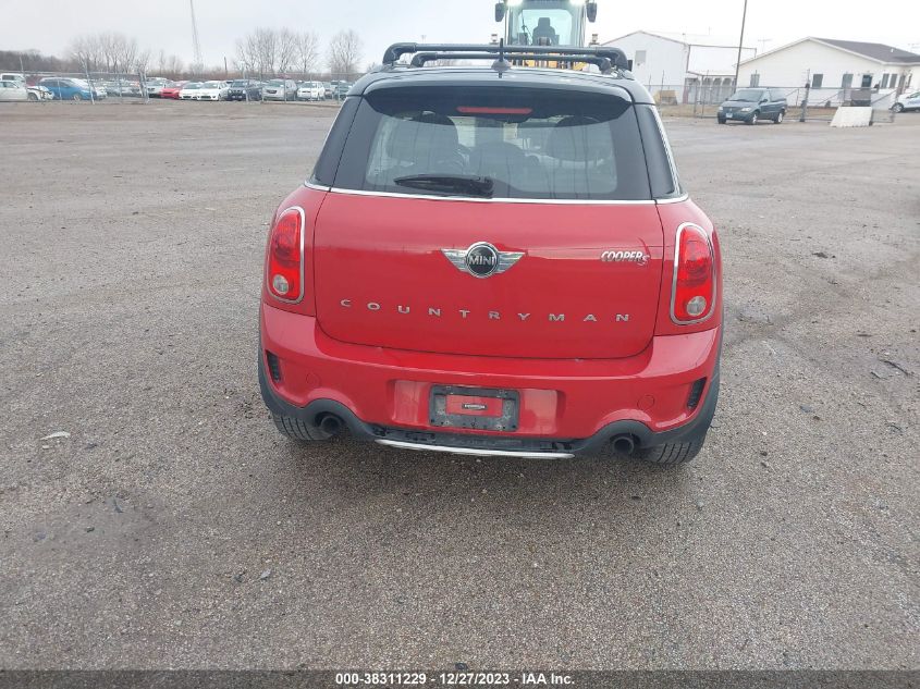 2016 MINI COUNTRYMAN COOPER S WMWZC5C53GWU01582