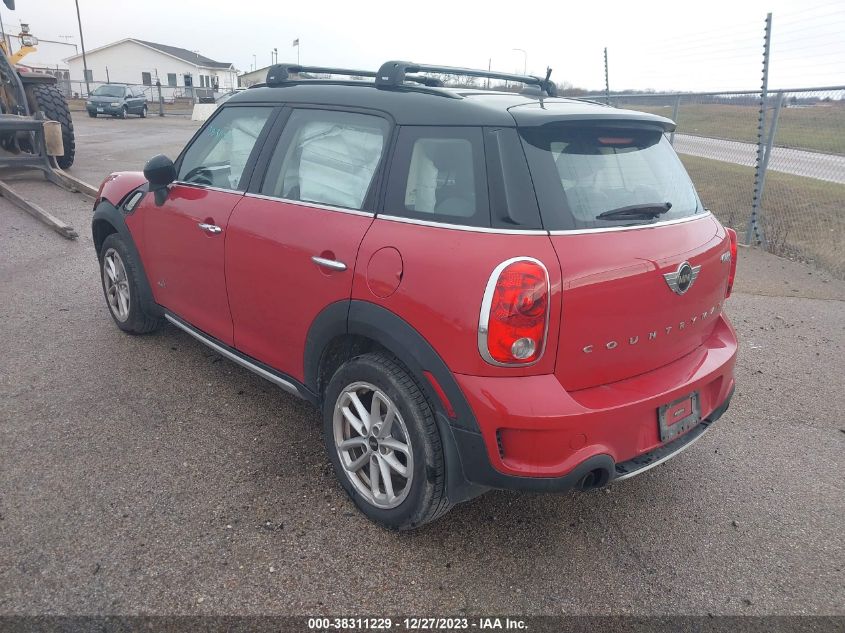 2016 MINI COUNTRYMAN COOPER S WMWZC5C53GWU01582