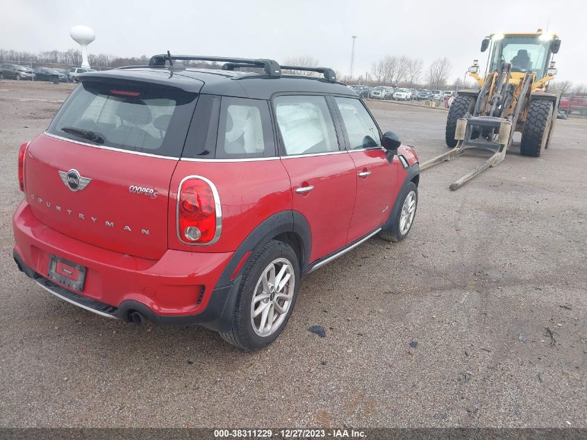 2016 MINI COUNTRYMAN COOPER S WMWZC5C53GWU01582