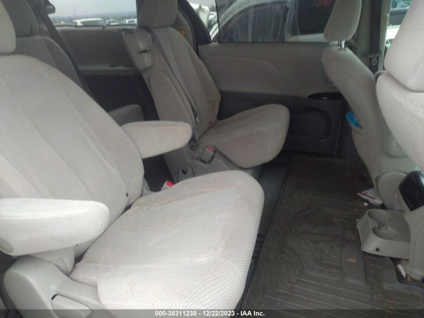 2013 TOYOTA SIENNA LE V6 8 PASSENGER - 5TDKK3DC4DS319932
