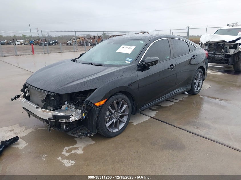 VIN 19XFC1F39LE014130 2020 HONDA CIVIC EX