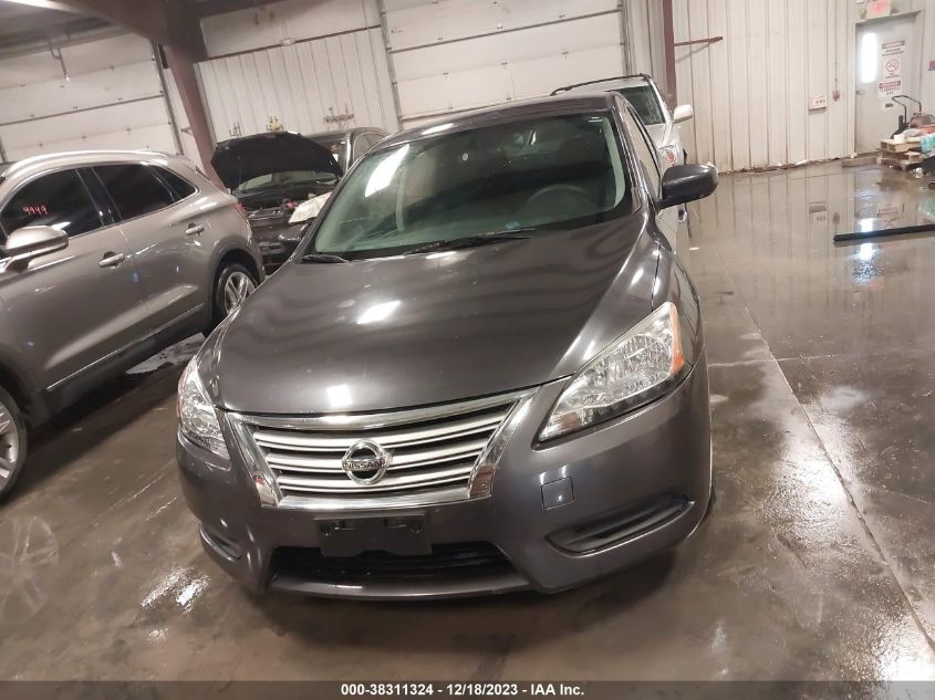 2014 NISSAN SENTRA FE+ S/FE+ SV/S/SL/SR/SV - 3N1AB7AP3EL658329