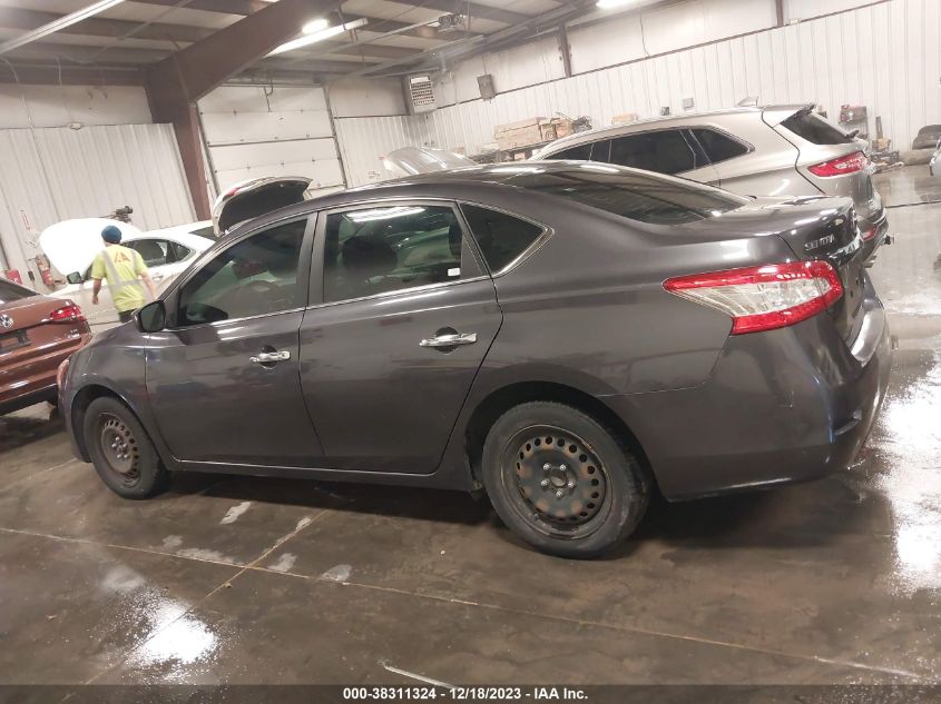 2014 NISSAN SENTRA FE+ S/FE+ SV/S/SL/SR/SV - 3N1AB7AP3EL658329