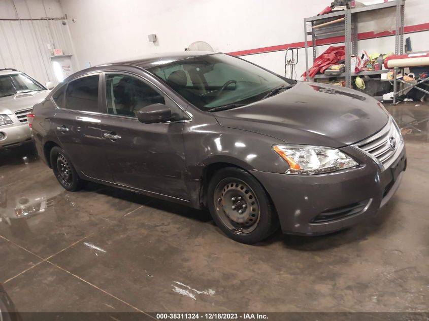 2014 NISSAN SENTRA FE+ S/FE+ SV/S/SL/SR/SV - 3N1AB7AP3EL658329