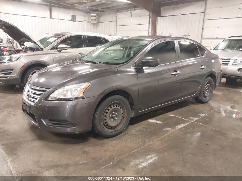 2014 NISSAN SENTRA FE+ S/FE+ SV/S/SL/SR/SV - 3N1AB7AP3EL658329