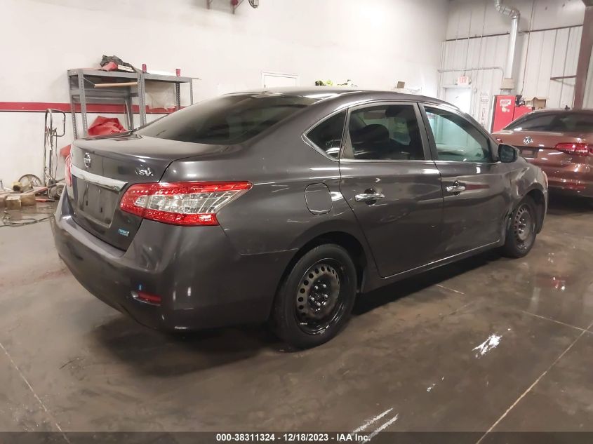 2014 NISSAN SENTRA FE+ S/FE+ SV/S/SL/SR/SV - 3N1AB7AP3EL658329