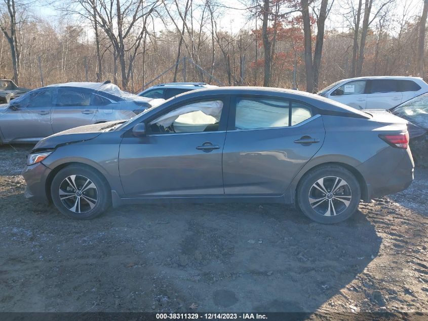 2022 NISSAN SENTRA SV XTRONIC CVT - 3N1AB8CV9NY294101