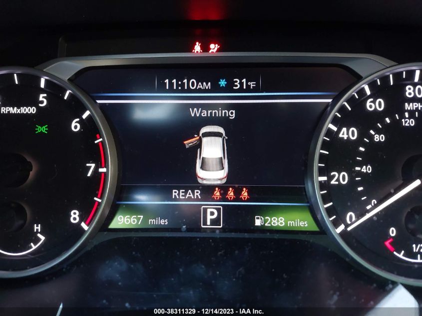 2022 NISSAN SENTRA SV XTRONIC CVT - 3N1AB8CV9NY294101