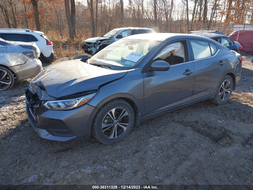 2022 NISSAN SENTRA SV XTRONIC CVT - 3N1AB8CV9NY294101
