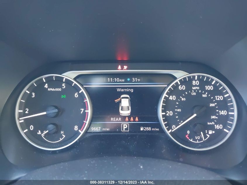 2022 NISSAN SENTRA SV XTRONIC CVT - 3N1AB8CV9NY294101
