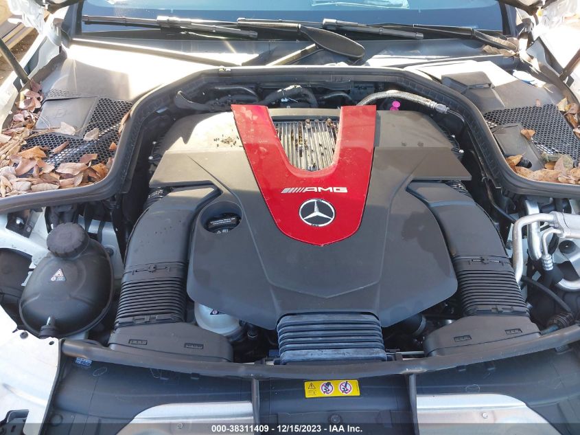 2022 MERCEDES-BENZ AMG C 43 4MATIC W1KWK6EB3NG112149