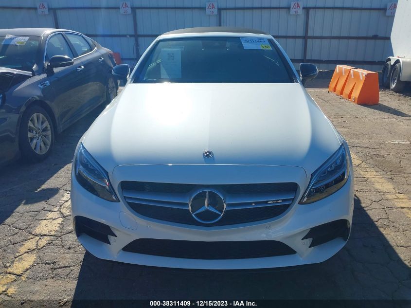 2022 MERCEDES-BENZ AMG C 43 4MATIC W1KWK6EB3NG112149