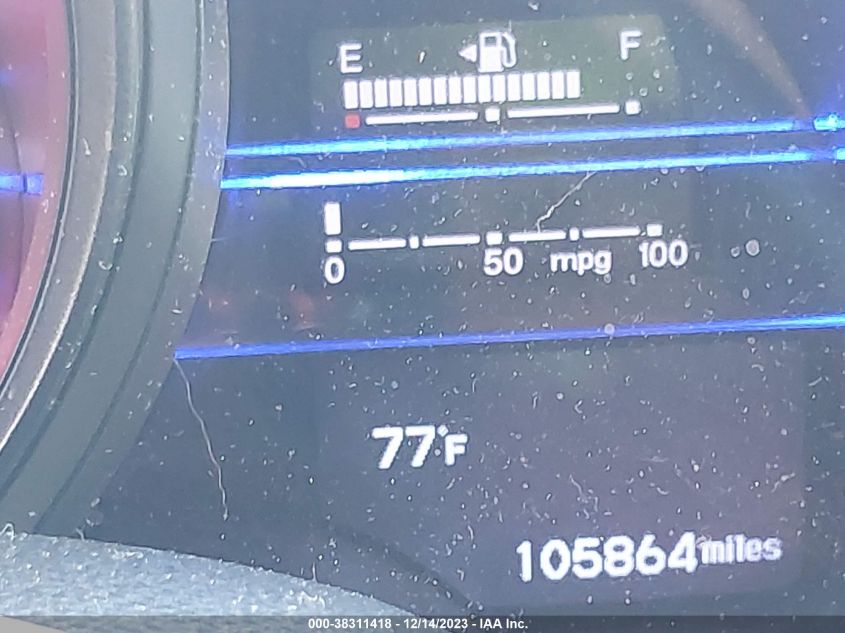 2014 HONDA CR-Z EX JHMZF1D66ES001450