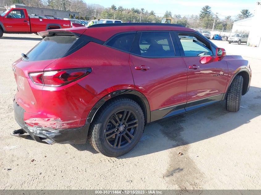 VIN 3GNKBKRS8LS563224 2020 CHEVROLET BLAZER AWD RS
