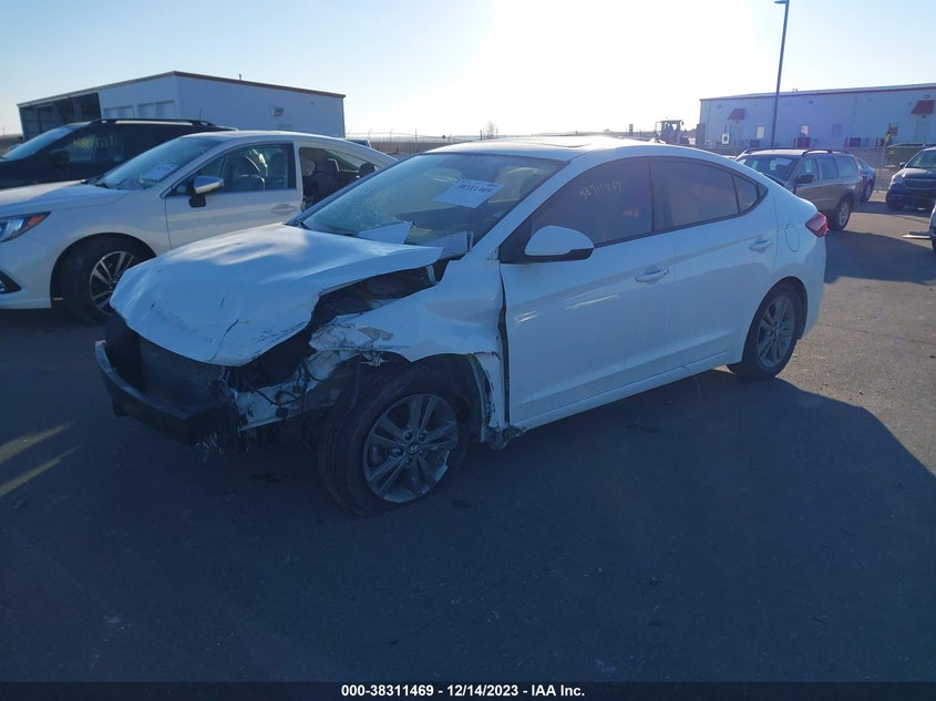 VIN 5NPD84LF5JH393712 2018 HYUNDAI ELANTRA VALUE EDITION