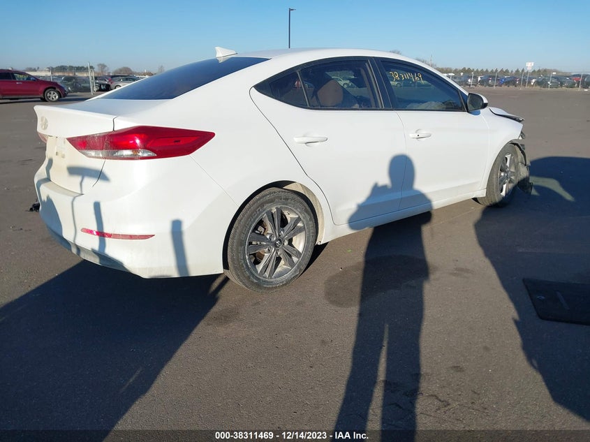 VIN 5NPD84LF5JH393712 2018 HYUNDAI ELANTRA VALUE EDITION