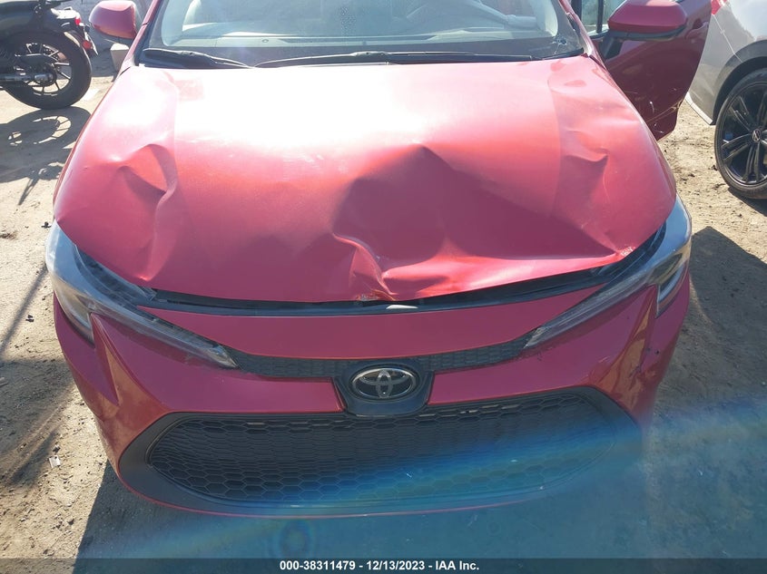 VIN 5YFEPMAE5MP204744 2021 TOYOTA COROLLA LE