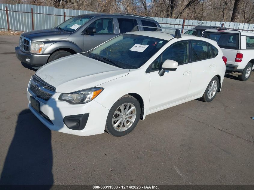 2014 SUBARU IMPREZA 2.0I PREMIUM - JF1GPAC6XE8293145