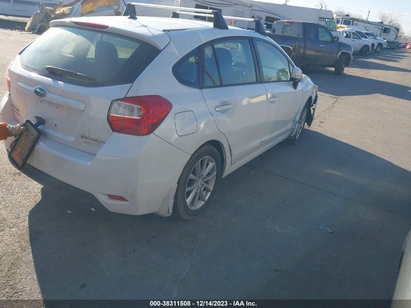 2014 SUBARU IMPREZA 2.0I PREMIUM - JF1GPAC6XE8293145