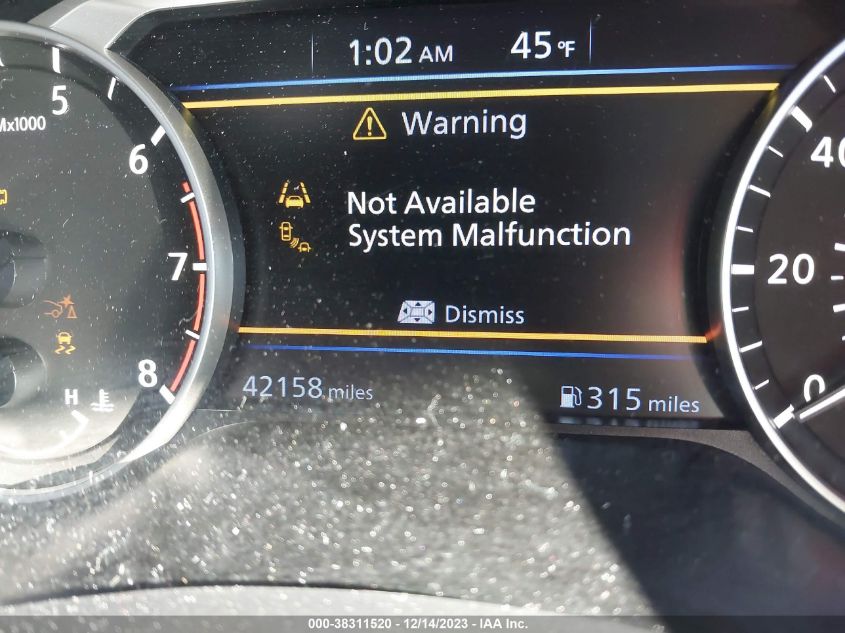 2022 NISSAN ALTIMA SR FWD - 1N4BL4CV2NN351152