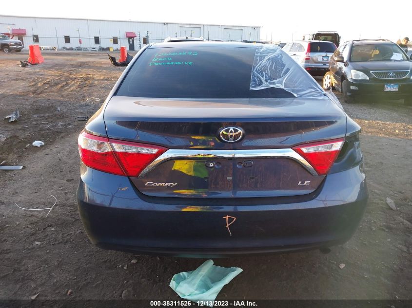 2015 TOYOTA CAMRY LE - 4T4BF1FK6FR498696