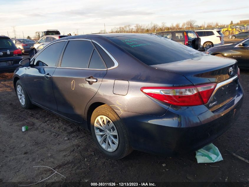 2015 TOYOTA CAMRY LE - 4T4BF1FK6FR498696