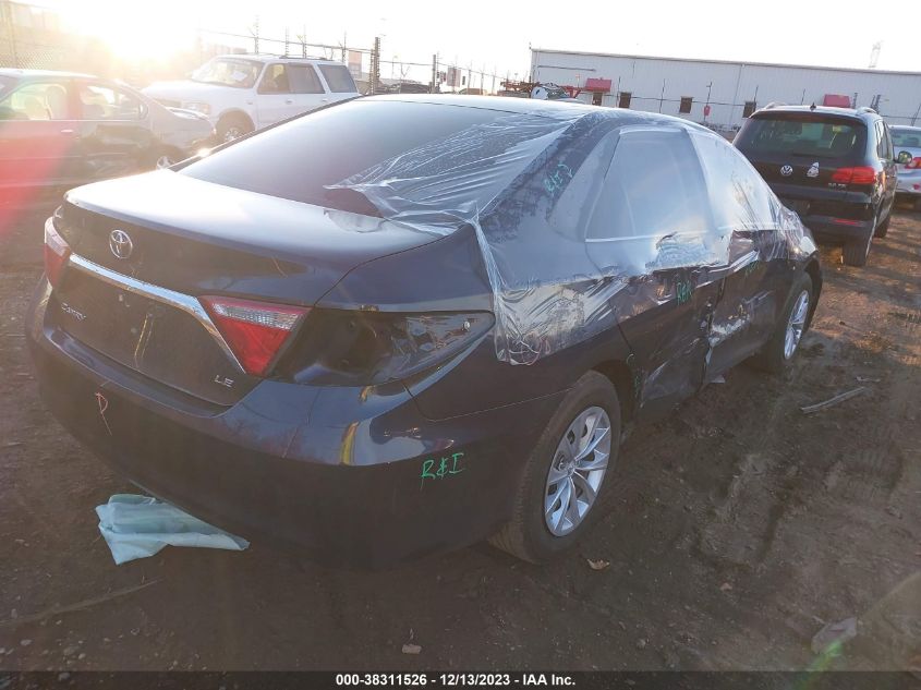 2015 TOYOTA CAMRY LE - 4T4BF1FK6FR498696